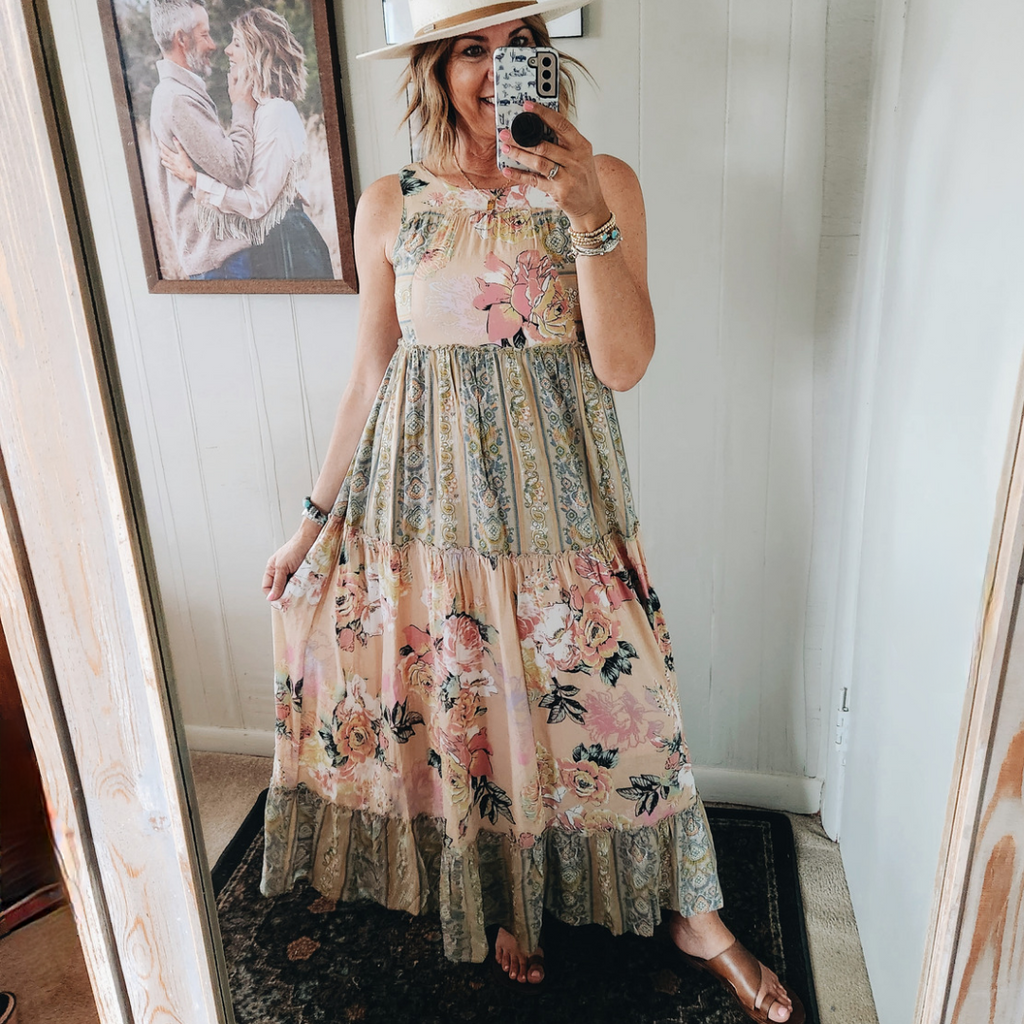 Garden party maxi clearance dress