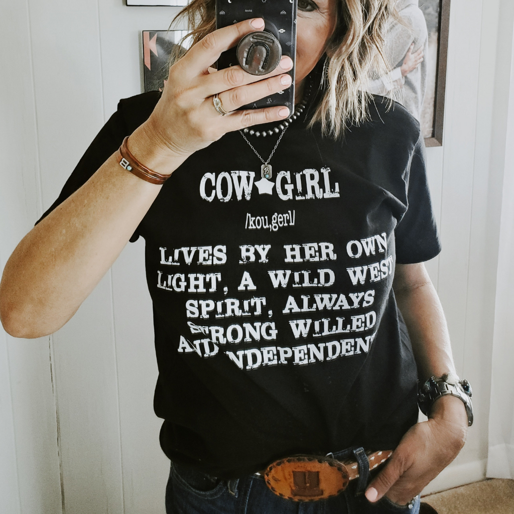 Cowgirl Definition Tee – U Bar and Company